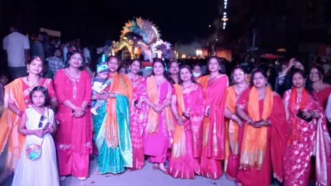 हल्द्वानी में श्री राम बारात: अयोध्यापुरी से जनकपुरी तक भव्य आयोजन