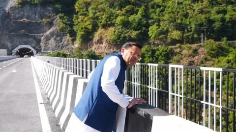 रुद्रप्रयाग में 156 करोड़ की पुल-सुरंग परियोजना का ट्रायल शुरू, जाम से मिलेगी राहत