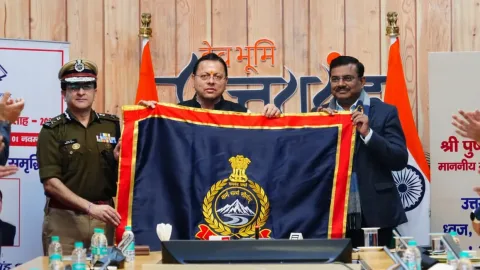 उत्तराखंड पुलिस को जल्द मिलेगा ‘राष्ट्रपति पुलिस कलर’, नए गौरव चिह्न लॉन्च