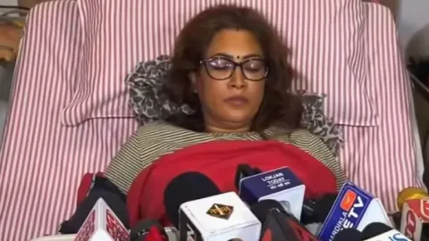 गोल्ज्यू देवता की कसम खाकर बोलीं रेखा आर्या, ‘मैं सच बोल रही हूं’ – पति के आरोपों पर पलटवार