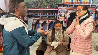 केदारनाथ पहुंचीं बॉलीवुड अभिनेत्री रानी मुखर्जी, श्राद्ध पक्ष में की विशेष पूजा