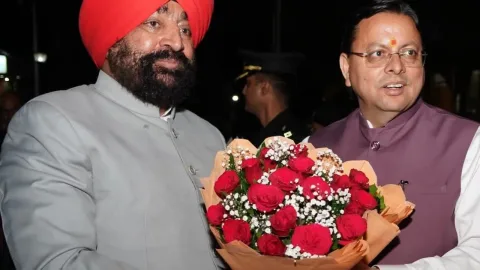 उत्तराखंड के राज्यपाल गुरमीत सिंह को सीएम धामी ने दी विदाई, योगदान को सराहा